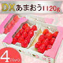 【デラックス等級】福岡の高級ブランド苺あまおう(280g×4)